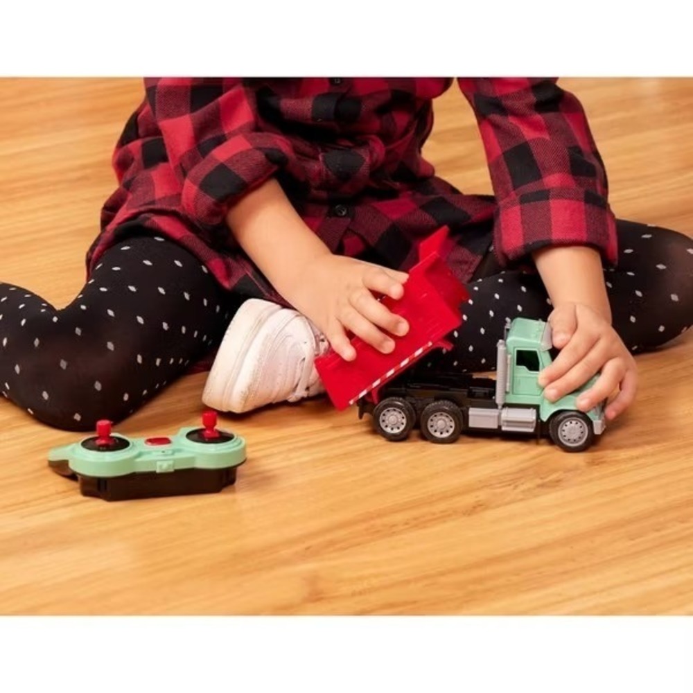 Driven by Battat Micro Series Remote Control Dump Truck with Lights & Sounds - Picture 3 of 16